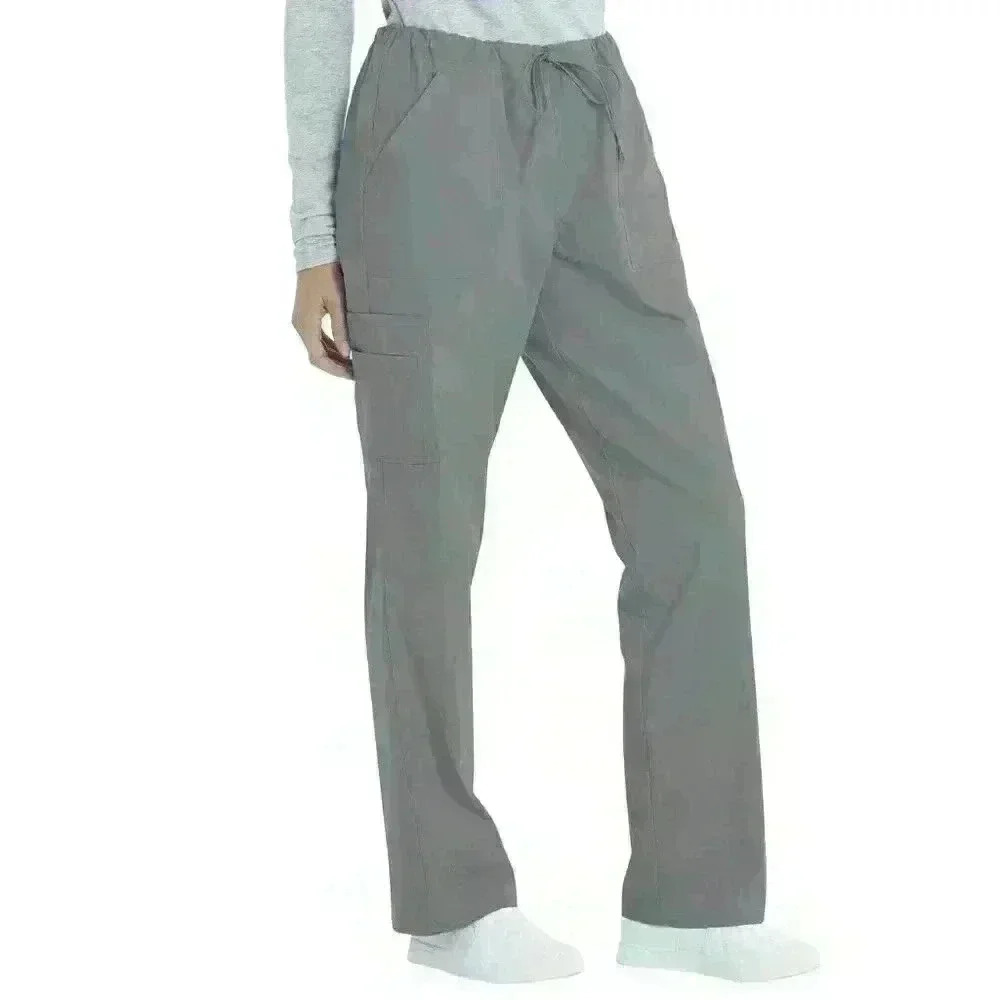Unisex Scrubstar Core Essentials Scrub Pants Size 3XL Drawstring Tie Condor Grey - Picture 6 of 11